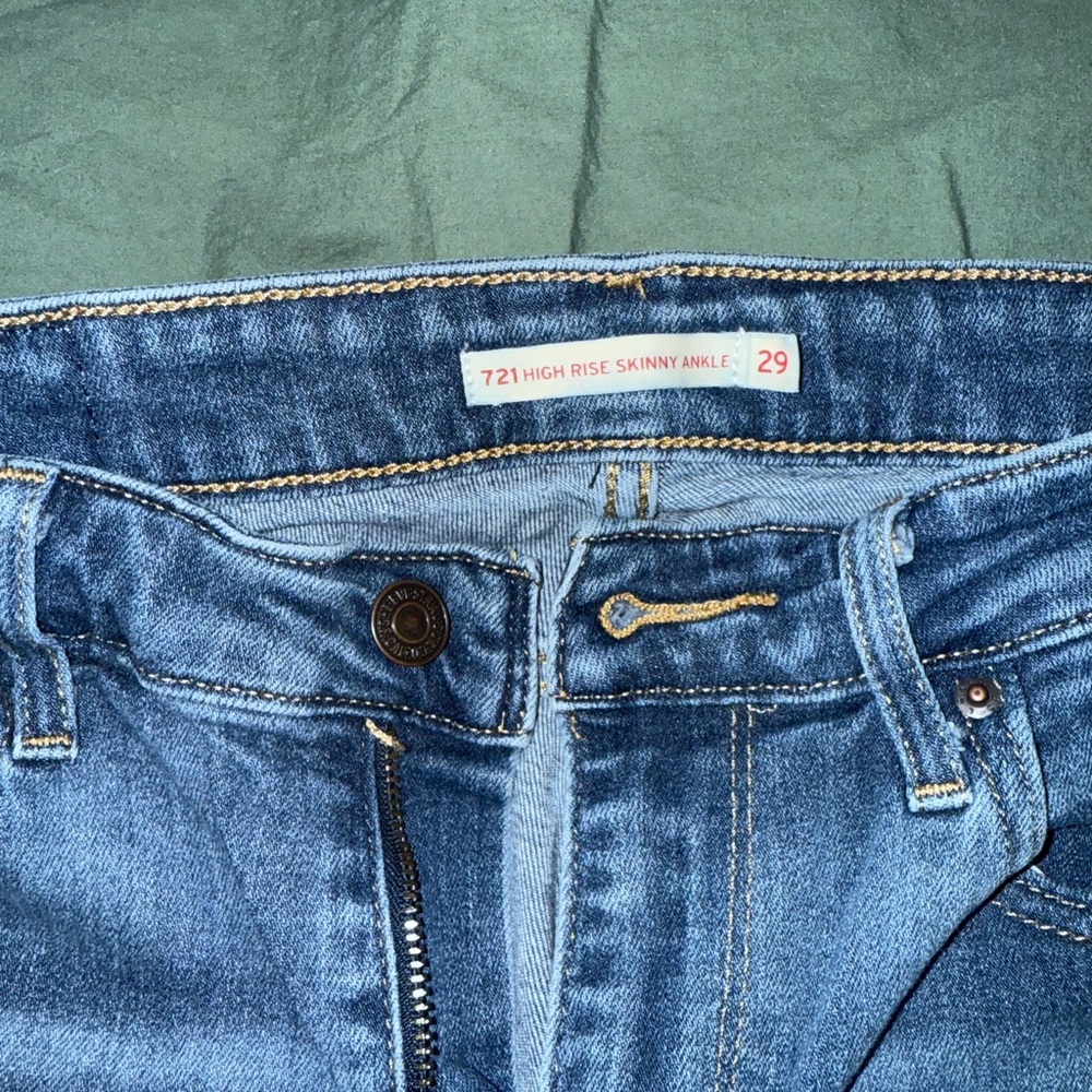 Levi's Blue Skinny Jeans